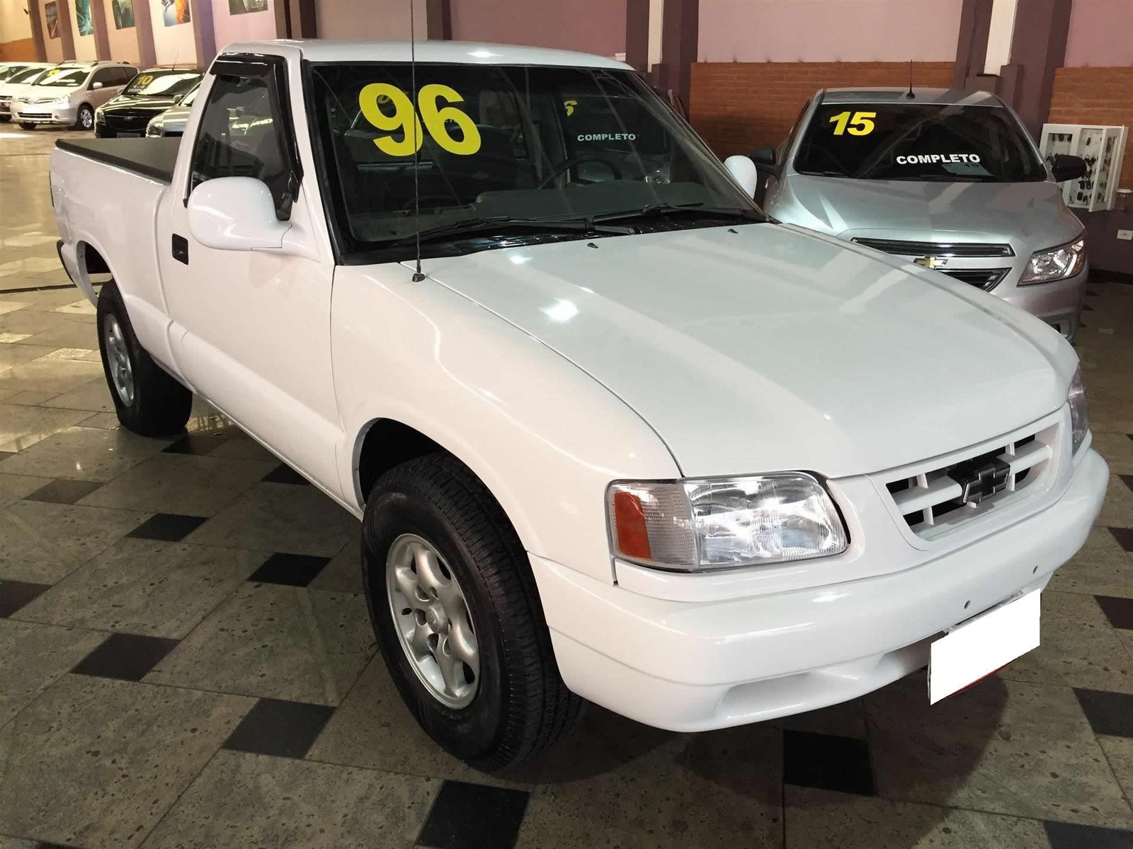 CHEVROLET S10 2.2 EFI DLX 4X2 CS 8V GASOLINA 2P MANUAL 1996