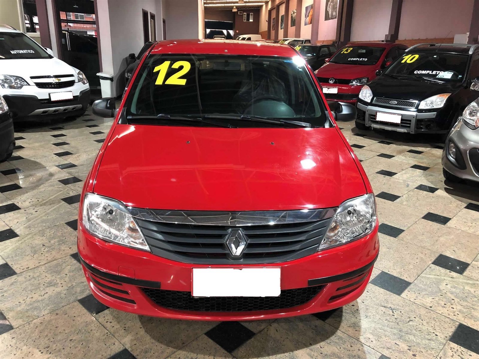 RENAULT LOGAN 1.0 AUTHENTIQUE 16V FLEX 4P MANUAL 2012